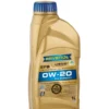 RAVENOL EFS EcoFullSynth SAE 0W-20 - Aceite Sintético Premium Botella de aceite de motor totalmente sintético RAVENOL EFS EcoFullSynth SAE 0W-20 para vehículos modernos. Tecnología USVO y CleanSynto.